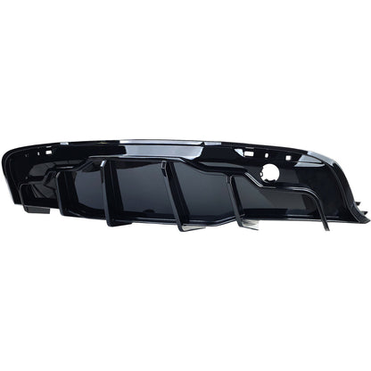 Aftermarket Performance Black Gloss Rear Diffuser Compatible with 2019 Tesla Model Y 