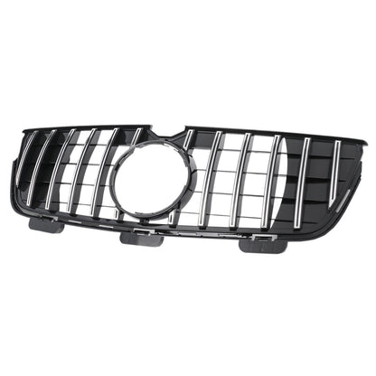 GT Grille Fit For Mercedes GL Class W164 X164 2010-2012 Chrome Black 
