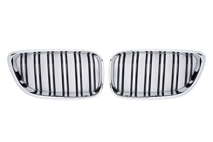 Griglie della griglia per BMW Serie 2 F22/23/F87 cromate nere