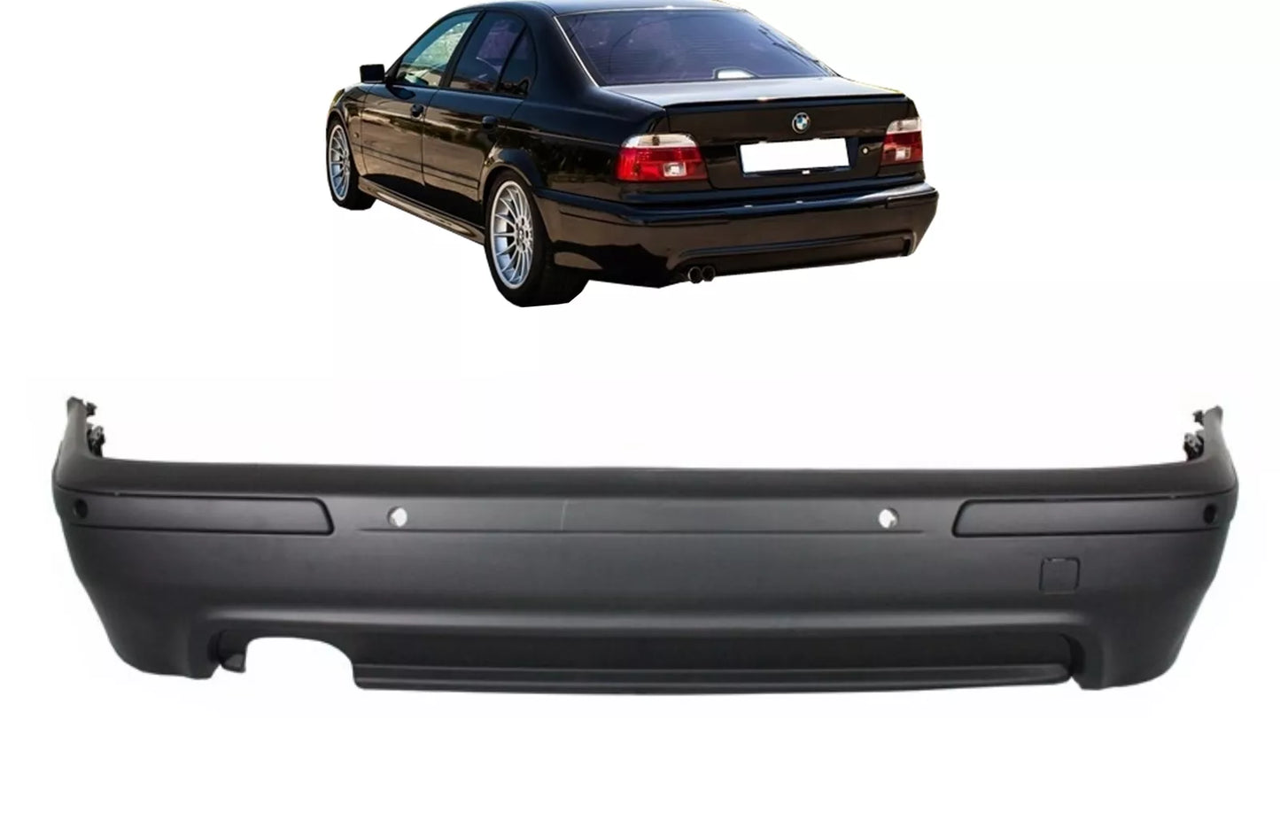 💎Paraurti posteriore per BMW Serie 5 E39 1995-2003 M5 design PDC diffusore💎