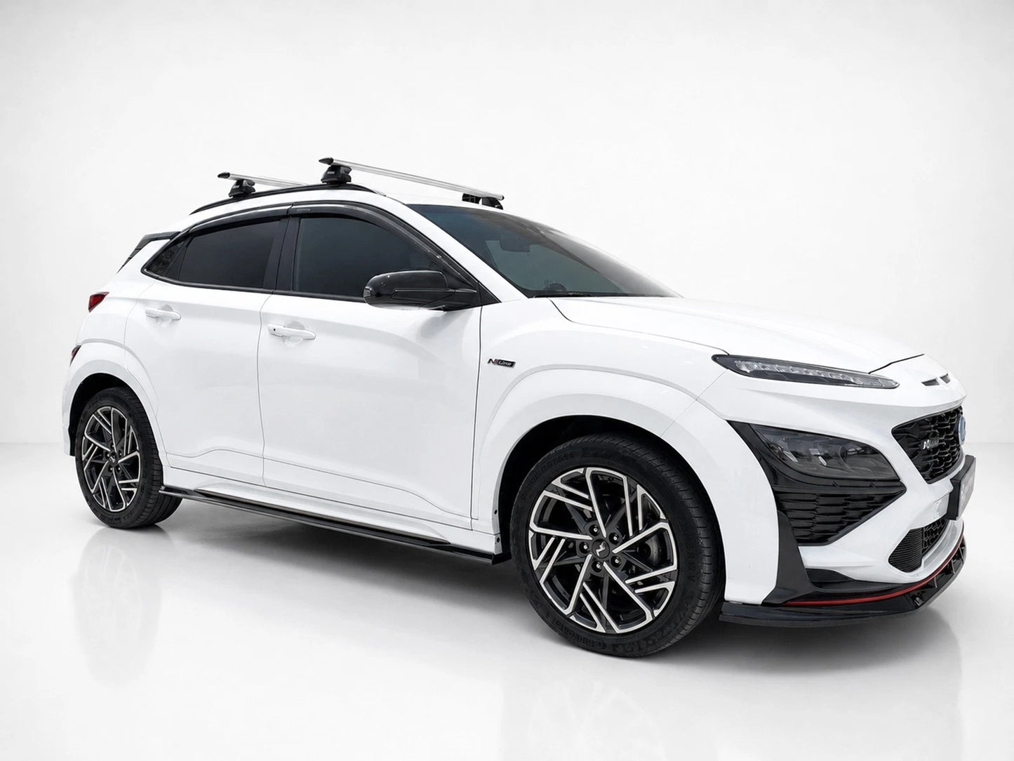 👉Minigonne laterali per Hyundai Kona N/N-Line MK1 facelift in ABS nero lucido👈