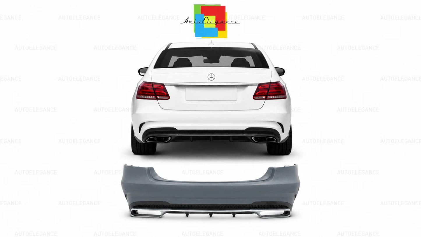 💕PARAURTI POSTERIORE MERCEDES CLASSE E W212 14-16 LOOK AMG E63💕