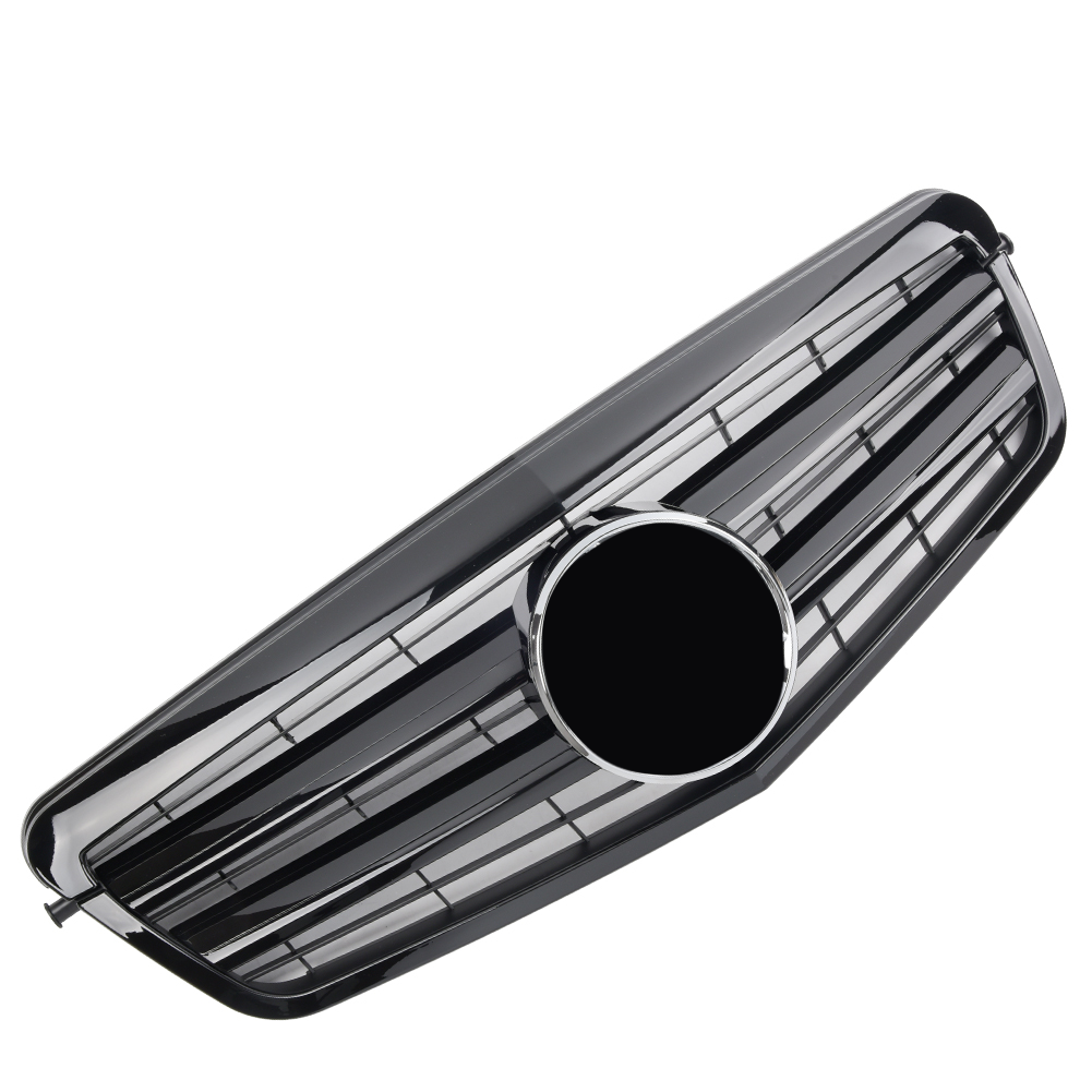 GRIGLIA RADIATORE SPORTIVA LUCIDA NERA ADATTA PER MERCEDES W212 CLASSE E