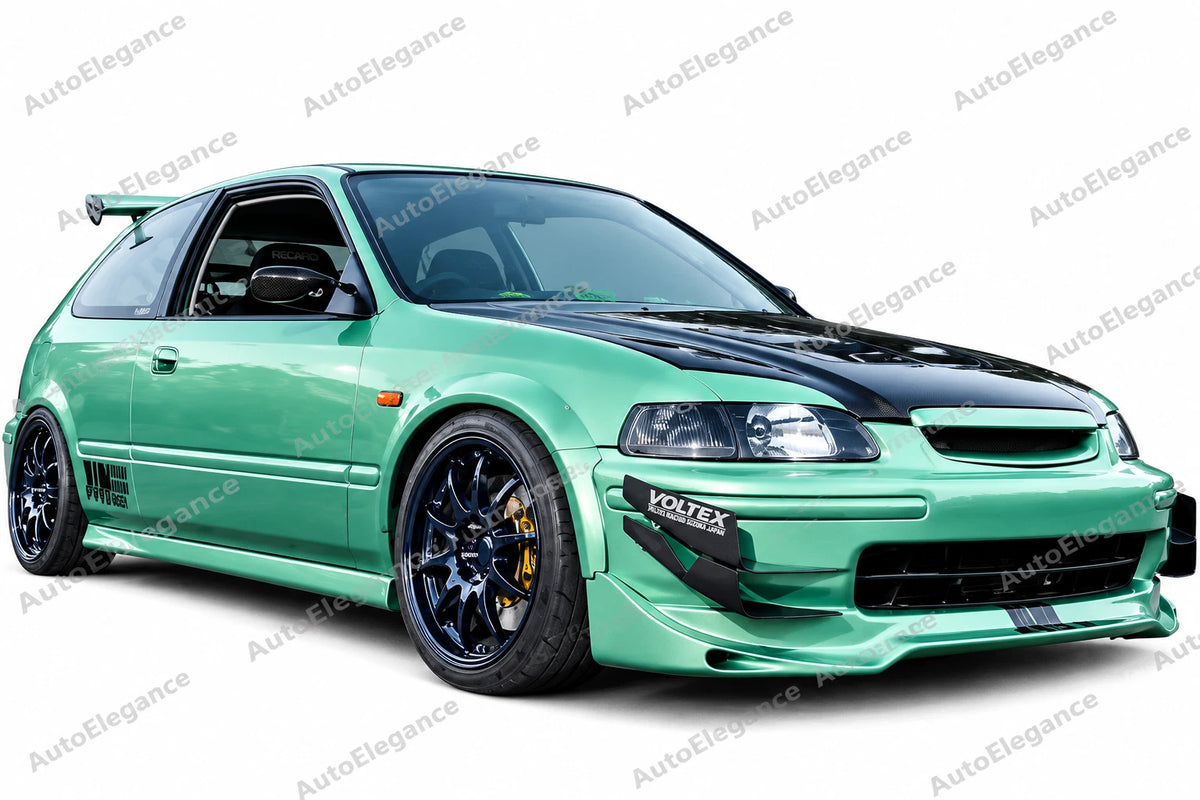 BODYKIT E36 + COUPE REAR LIGHTS WITH WHITE INDICATOR