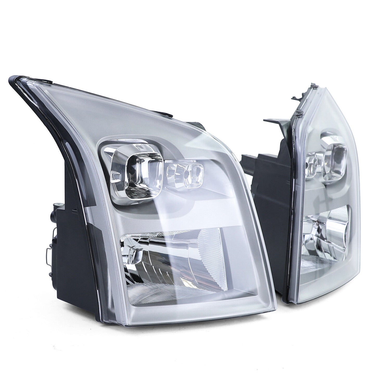 H4 headlights with left right servomotor pair for Ford Transit 06-14-