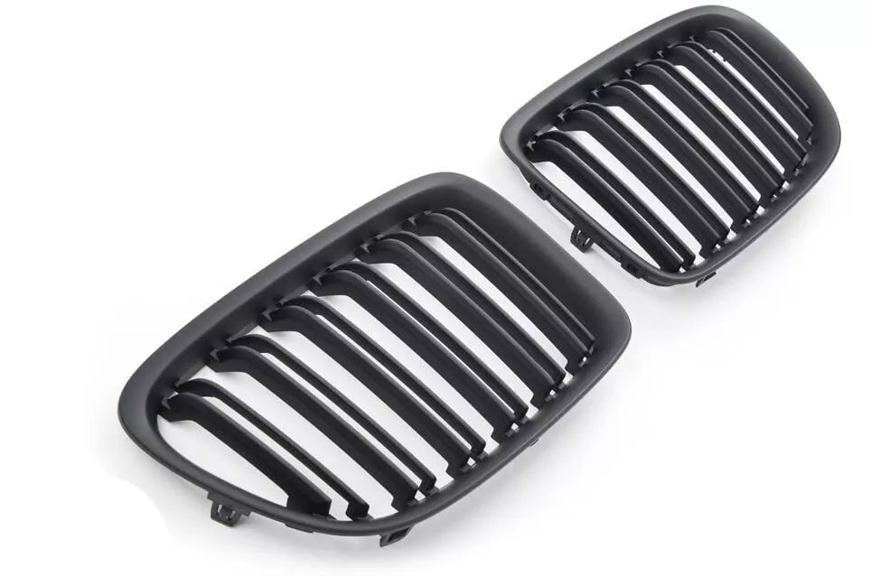 ❤️GRIGLIA RADIATORE SPORTIVA ADATTA PER BMW X1 E84 OPACO NERO❤️