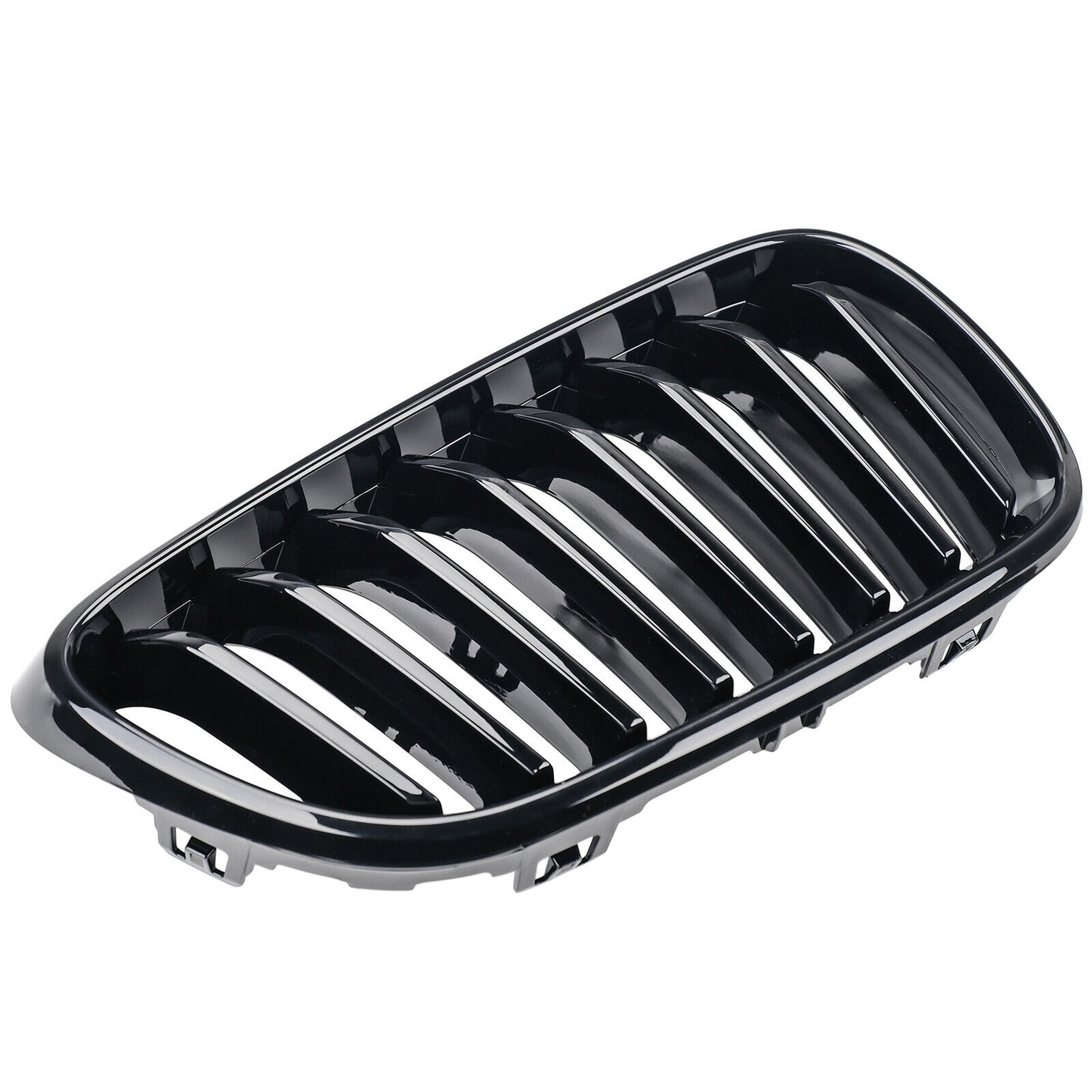 Griglia rene ponte singola adatta per BMW Serie 2 F22 F23 F87 nero pianoforte