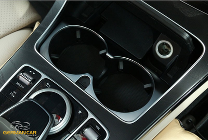 Per Mercedes W205 X253 W213 telaio cromato pannello portabicchieri portabevande