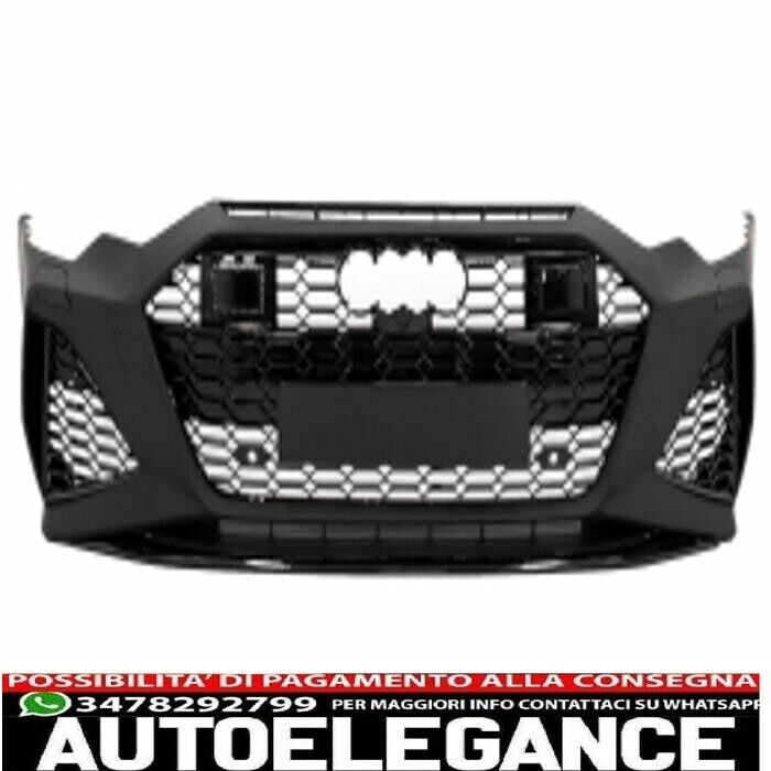 paraurti anteriore adatto per audi a6 c8 4k (2018-up) design rs6