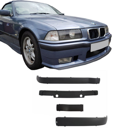 Paraurti anteriore  strisce gomma a percussione Per BMW Serie 3 E36 M3