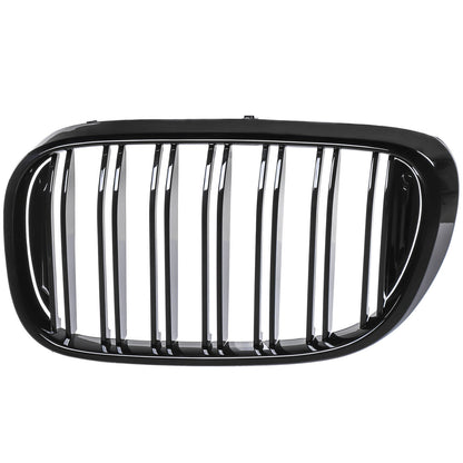 Griglia Reni doppia barra adatta per BMW Serie 7 G11 G12 15-19 pianoforte nero