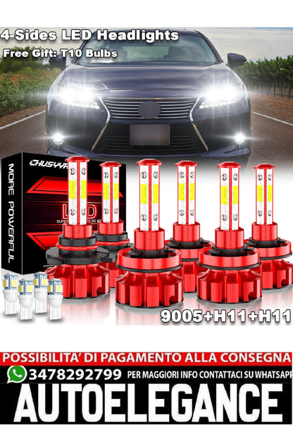 LED bulb kit suitable for Lexus ES350 ES300h 2013-2015 