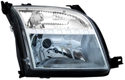 Set fari per Ford Fusion JU 2002-2005 Indicatore di direzione bianco LWR motore H4
