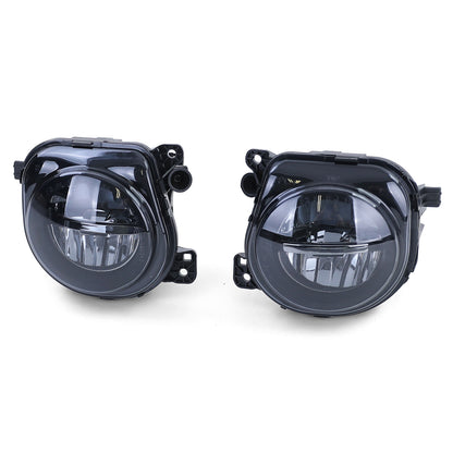 Black Smoke Clear Glass LED Fog Lights Fit For BMW 5 Series F10 