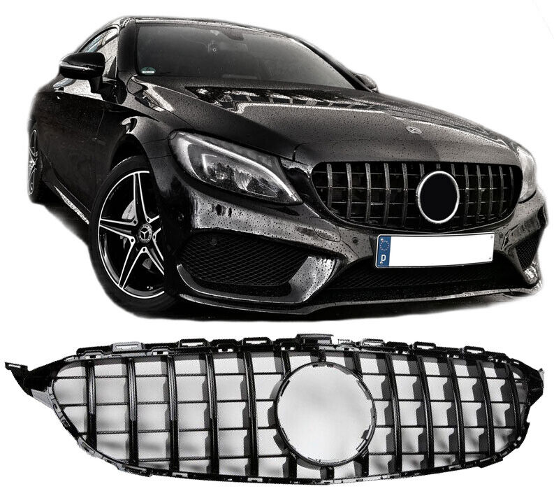Griglia radiatore Sport Panamericana GT adatta per Mercedes W205 pre-lifting