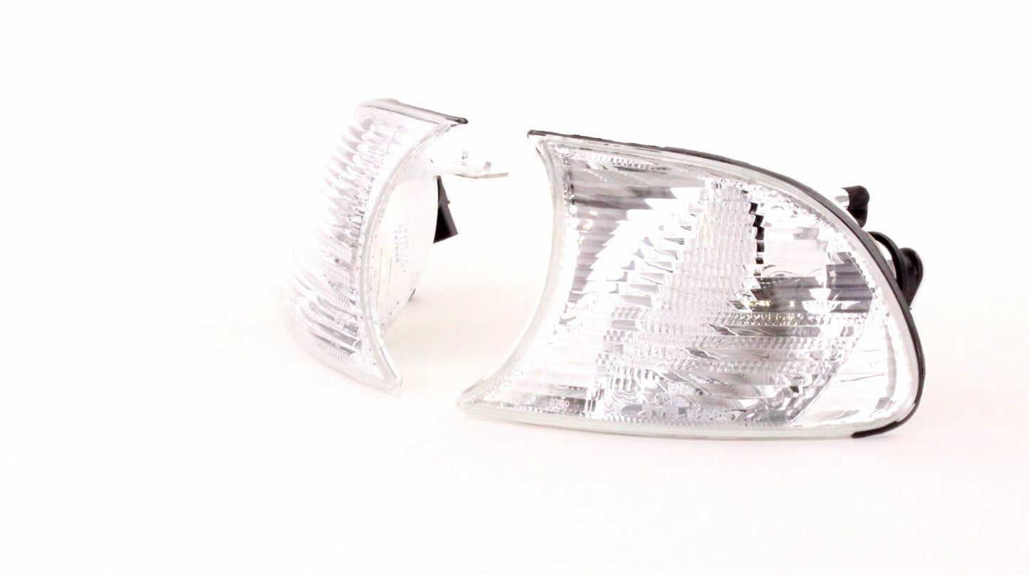Pair of aftermarket suitable indicators compatible with BMW 3 Series Coupe Cabrio E46 01-03 