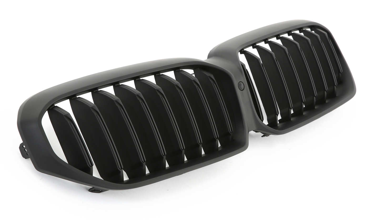 ADATTO PER BMW SERIE 5 G30 G31 LCI SPORT GRIGLIA RADIATORE NERO OPACO