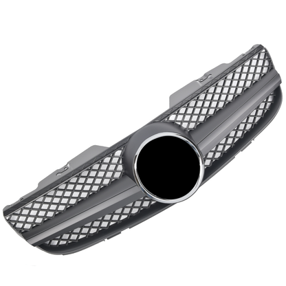 Griglia sportiva per Mercedes R230 SL 2006-2008 nero opaco AMG LOOK