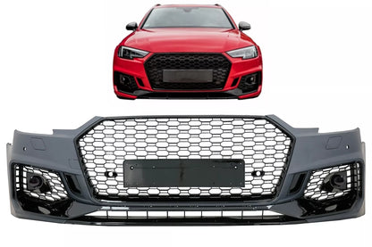 😍Paraurti per Audi A4 B9 8W Limo Avant 16-18 Quattro RS4 Look Griglie😍