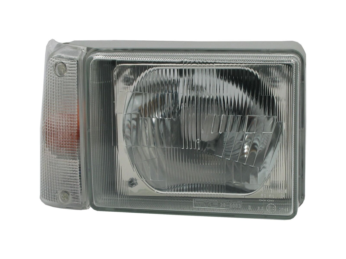 Set fari anteriori per Fiat Panda Type 14 1986-2004 LWR indicatore di direzione bianco H4