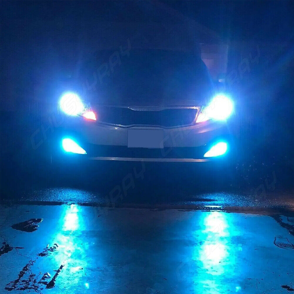 For Lexus IS250 IS350 2006 - 2010 6pc 8000K LED Headlights + Fog Light Bulbs KIT 