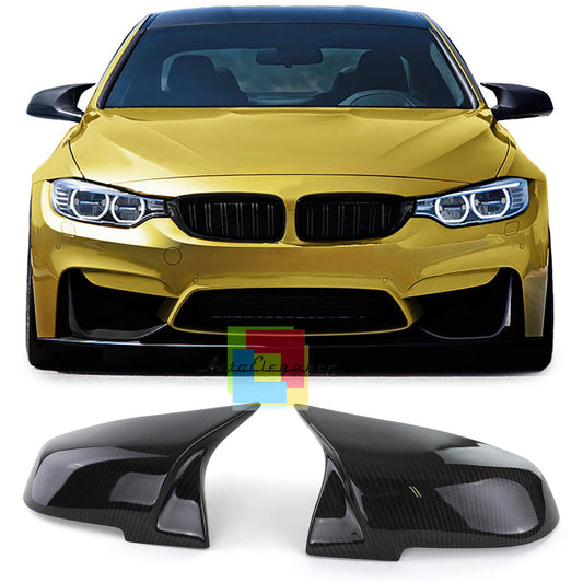 BMW SERIE 4 F32 F33 F36 SPECCHI SOSTITUTIVI CALOTTE SPECCHIETTI CARBON LOOK M4