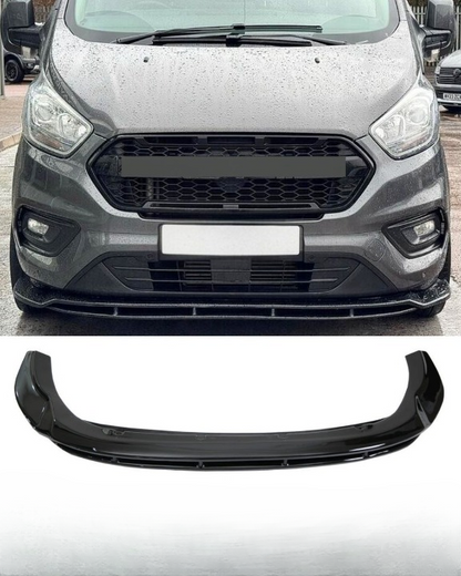 💕SPLITTER  FORD TRANSIT CUSTOM MK1 FACELIFT NERO  LUCIDO 2018-2022 💕