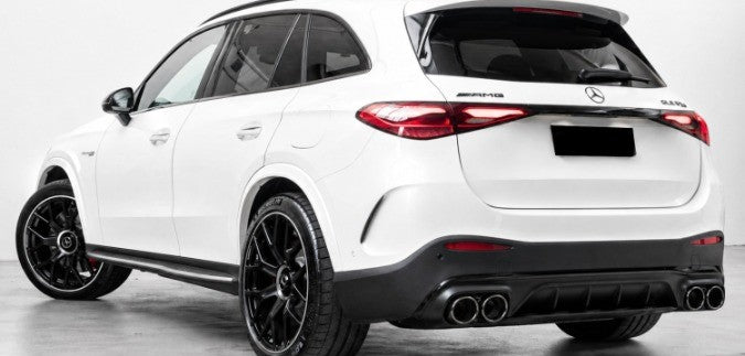 💕DIFFUSORI MERCEDES GLC X254 AMG 2022+NERO LUCIDO💕