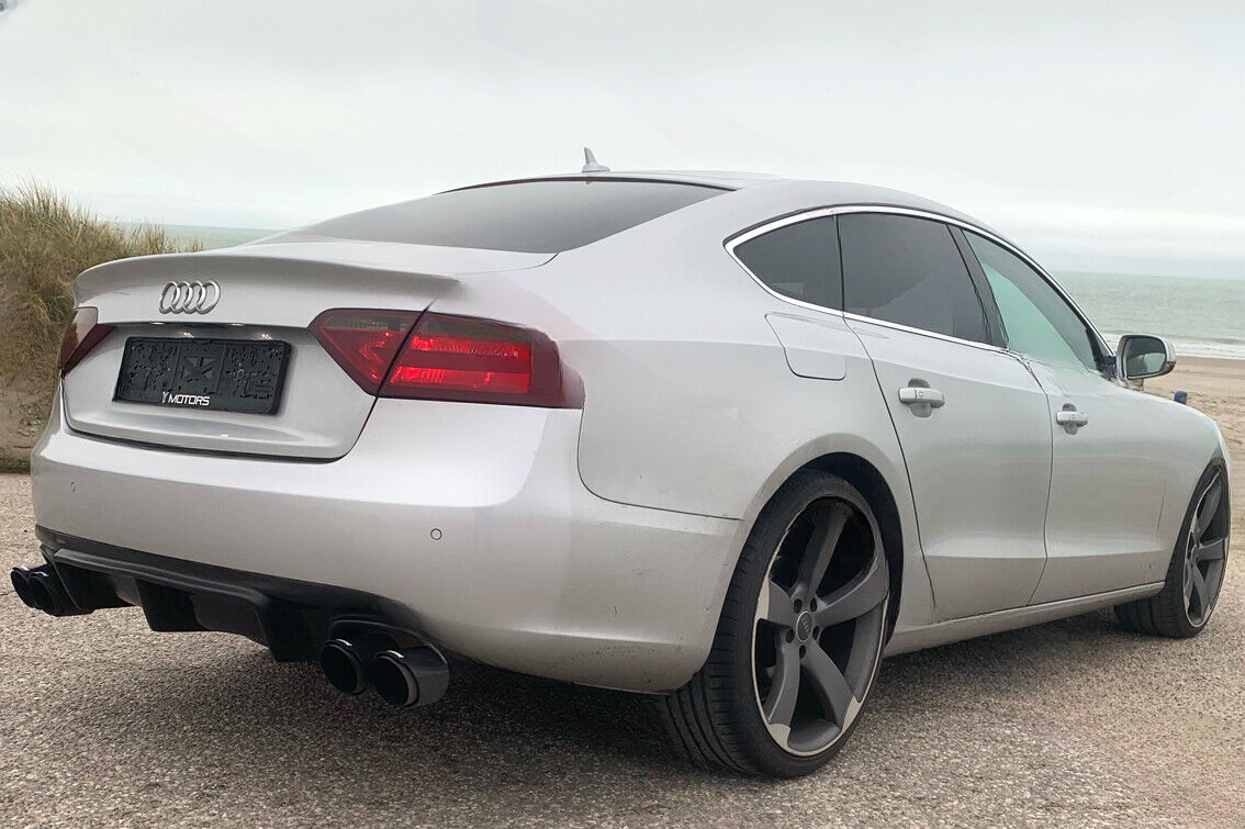 MINIGONNA POSTERIORE / DIFFUSORE / SPOILER AUDI A5 SPORTBACK 2012-2016
