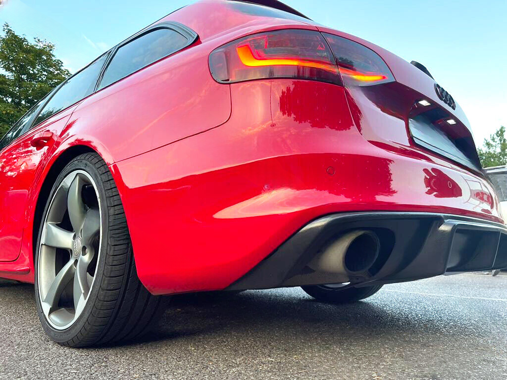 DIFFUSORE ADATTO PER AUDI A4 B8 S-LINE MODELLO LIFTING (2012-2015)