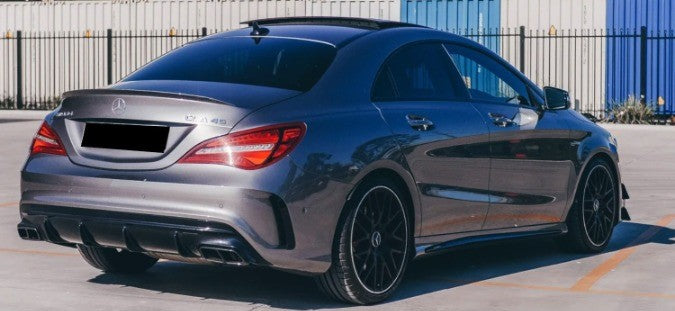 💕DIFFUSORI  MERCEDES CLA W117 AMG NERO LUCIDO   13-19💕