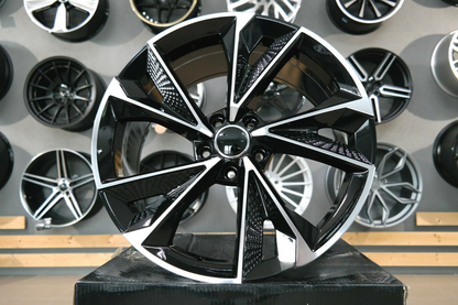 ADATTO PER Audi A5 A6 A7 A8 Q5 Q7 S-LINE CERCHI IN LEGA 22 inch 5x112 9.5J RS7