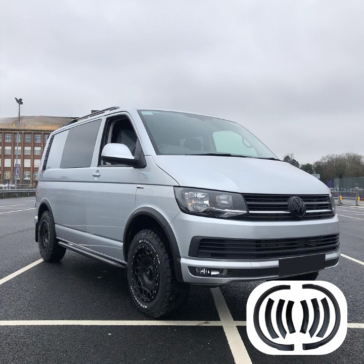 Strisce protettive per passaruota adatto per VW Transporter T6 2015-2019 8 pz. PROMO