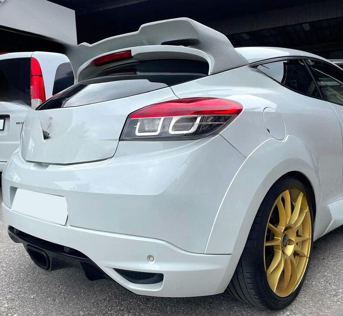 SPOILER STILE COPPA PER RENAULT MEGANE 3 RS - PER MODELLO RESTYLED