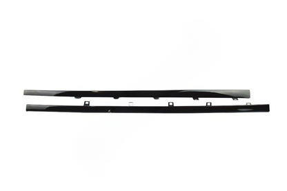 MINIGONNE LATERALI IN ABS negro lucido per VW Golf 7/7.5 / 7 / 7.5 R-line 2012-20