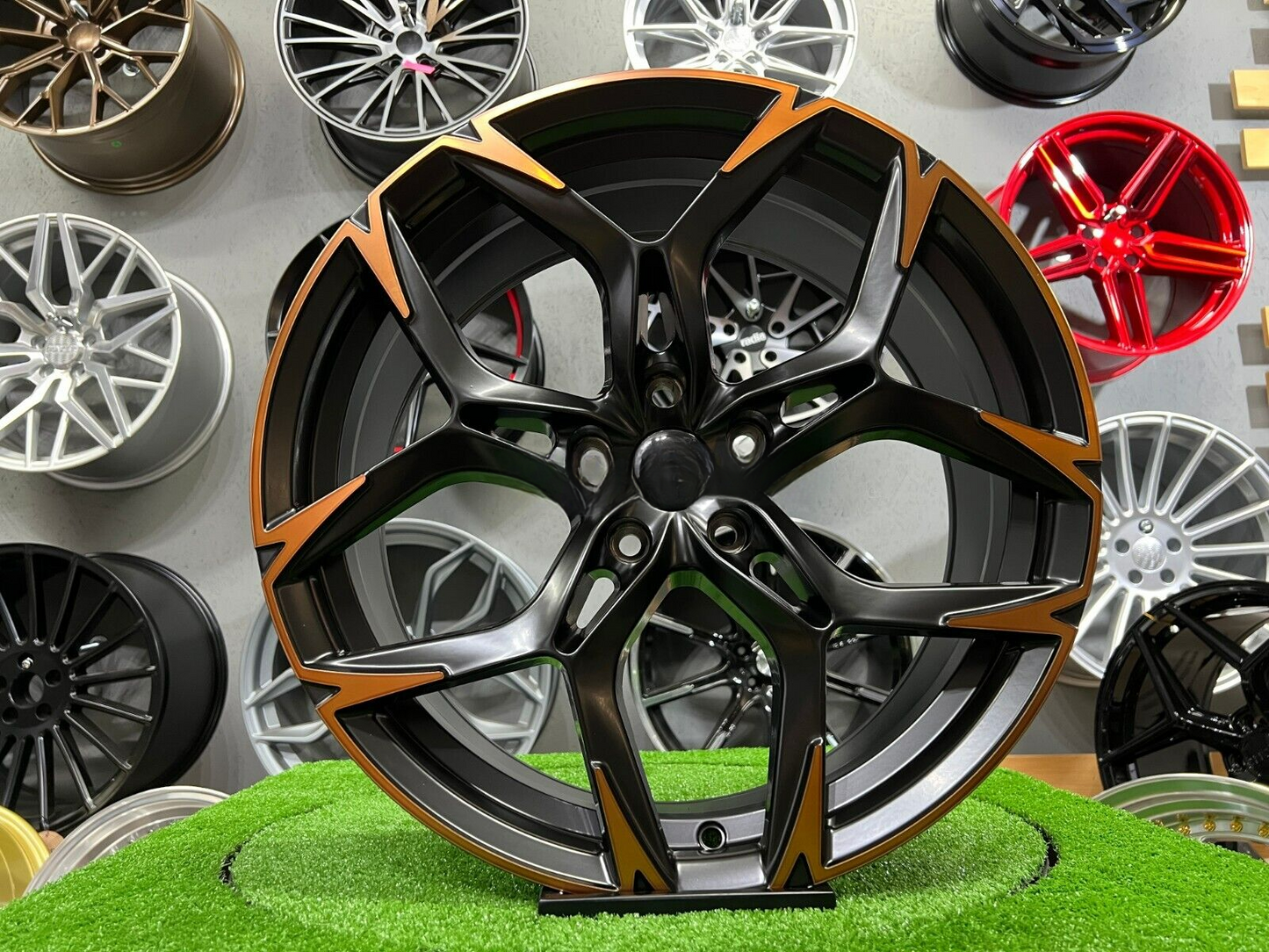 ADATTO per Cupra León Nato Formentor Ateca 19 inch 5x112 VZ5 C CERCHI IN LEGA