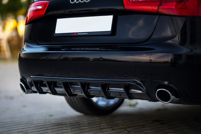 DIFFUSORE ADATTO PER AUDI A6 C7 2011-2014 ( non per S-Line )