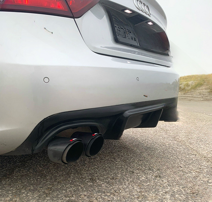 DIFFUSORE AUDI A5 SPORTBACK FACELIFT ( 2012-2016 )PER PARAURTI STANDARD
