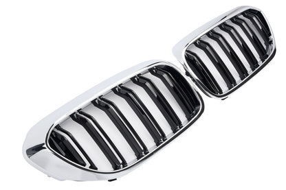 GRIGLIA PER BMW SERIE 5 G30 G31 SPORT NERA CROMATA