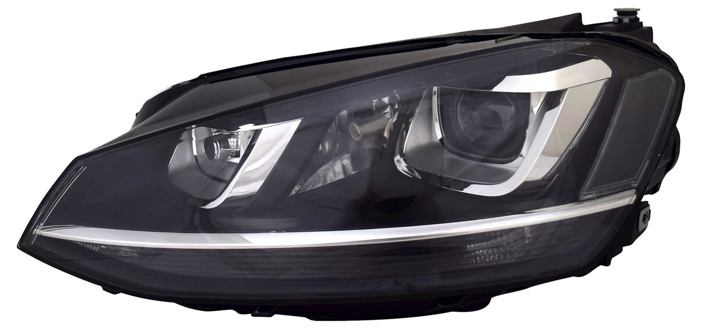 Left Front Headlights for VW Golf 7 2012-2017 Xenon D3S H7 LWR Engine 