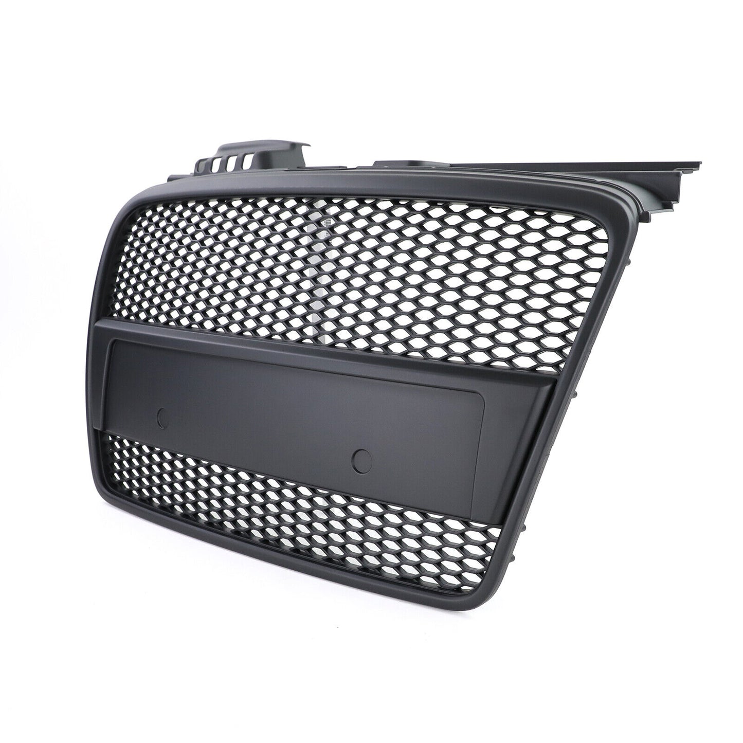 Aftermarket Gloss Black Honeycomb Sport Radiator Grille Compatible with Audi A3 8V 12-16 
