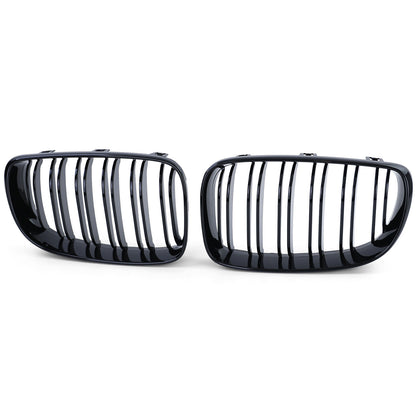High Performance Double Bar Radiator Grille Fit For BMW E81 E88 LC