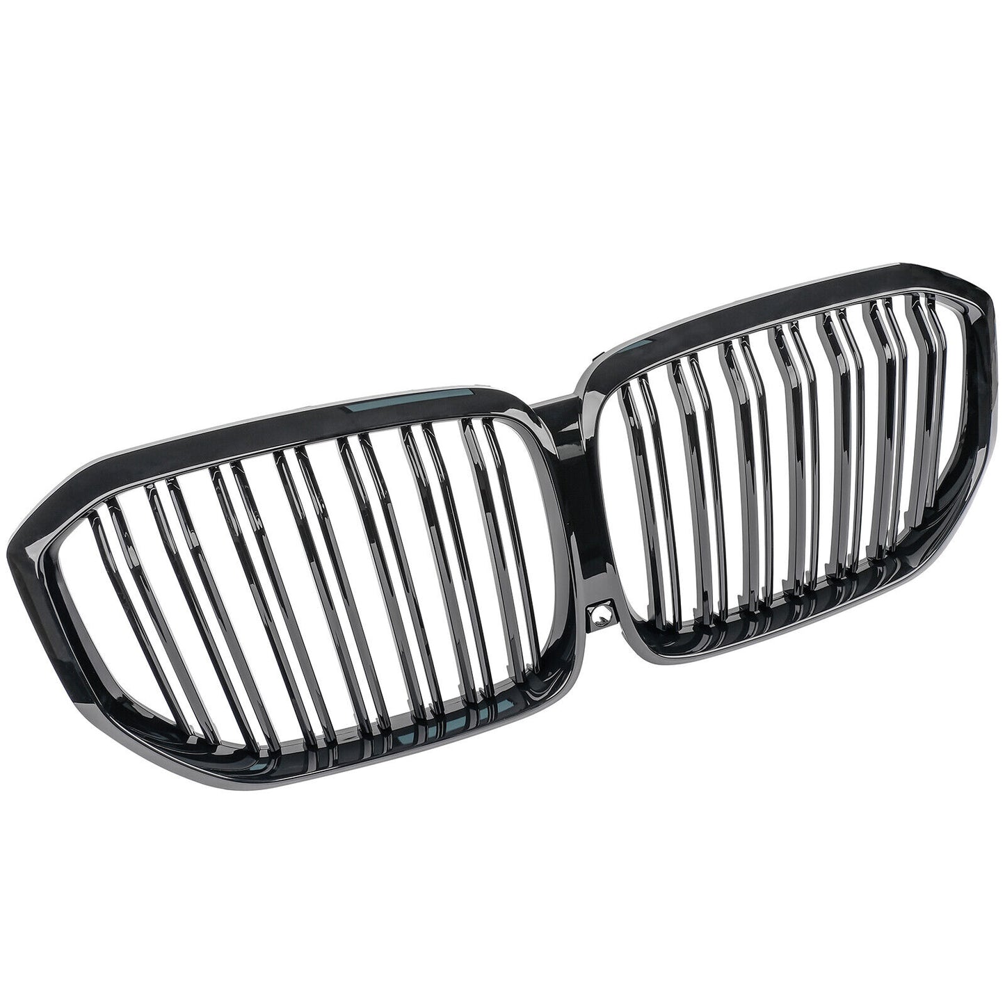 Griglia Reni doppia barra adatta per BMW X5 G05 F95 pianoforte nero lucido