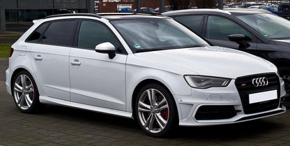 MINIGONNE LATERALI ADATTE PER AUDI A3 8V 5 PORTE SPORTBACK S3 LOOK (dal 2013)