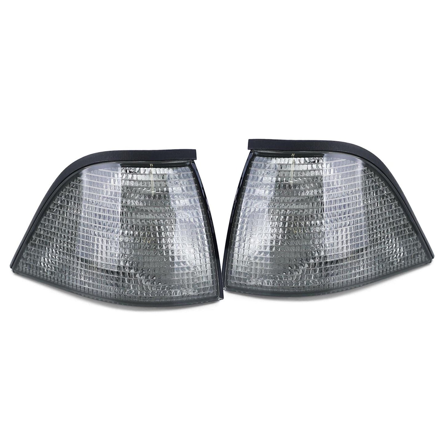 Coppia frecce Nero Fumè aftermarket compatibile con BMW Serie 3 E36 Coupé Cabrio 91-99