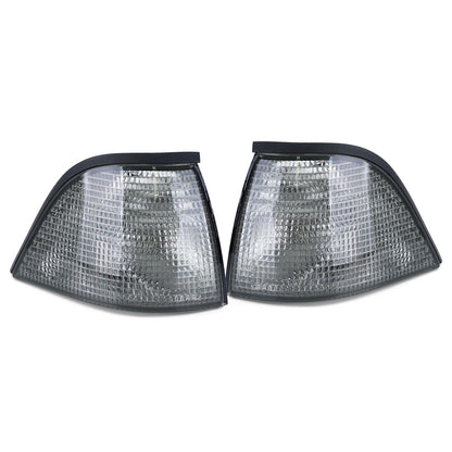 Coppia frecce Nero Fumè aftermarket compatibile con BMW Serie 3 E36 Coupé Cabrio 91-99