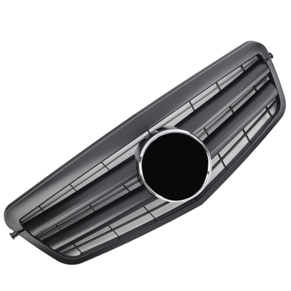 Sports grille for Mercedes W212 S212 E UNTIL 2013 matt black AMG LOOK + LOGO 