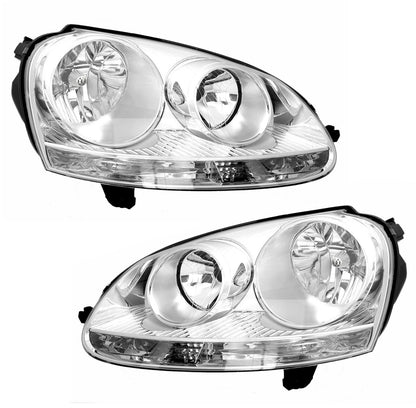 Headlight for VW Golf 5 V 2003-2009 with OSRAM ORIGINAL H7 bulbs + actuator