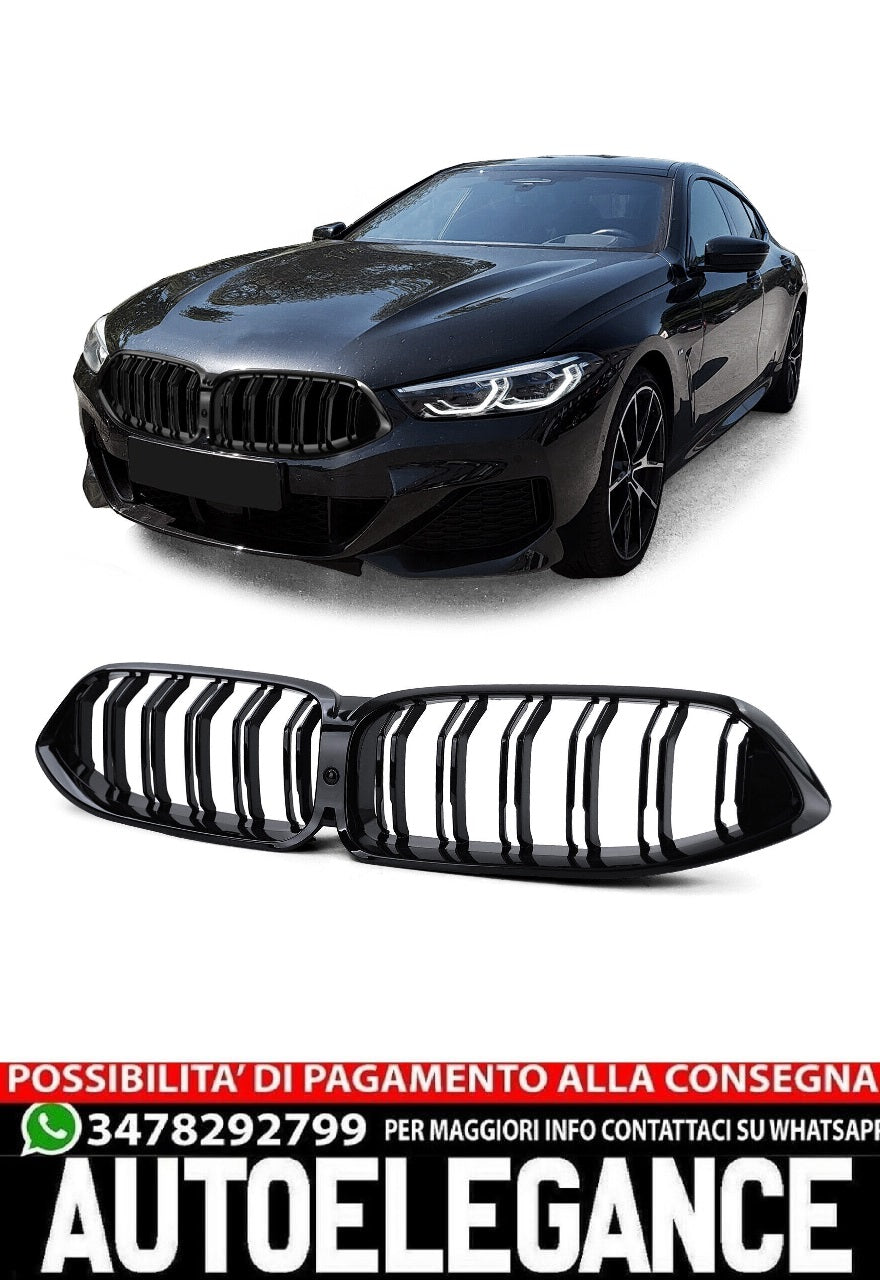 Griglia sportiva doppia barra Performance lucida adatta per Serie 8  G14