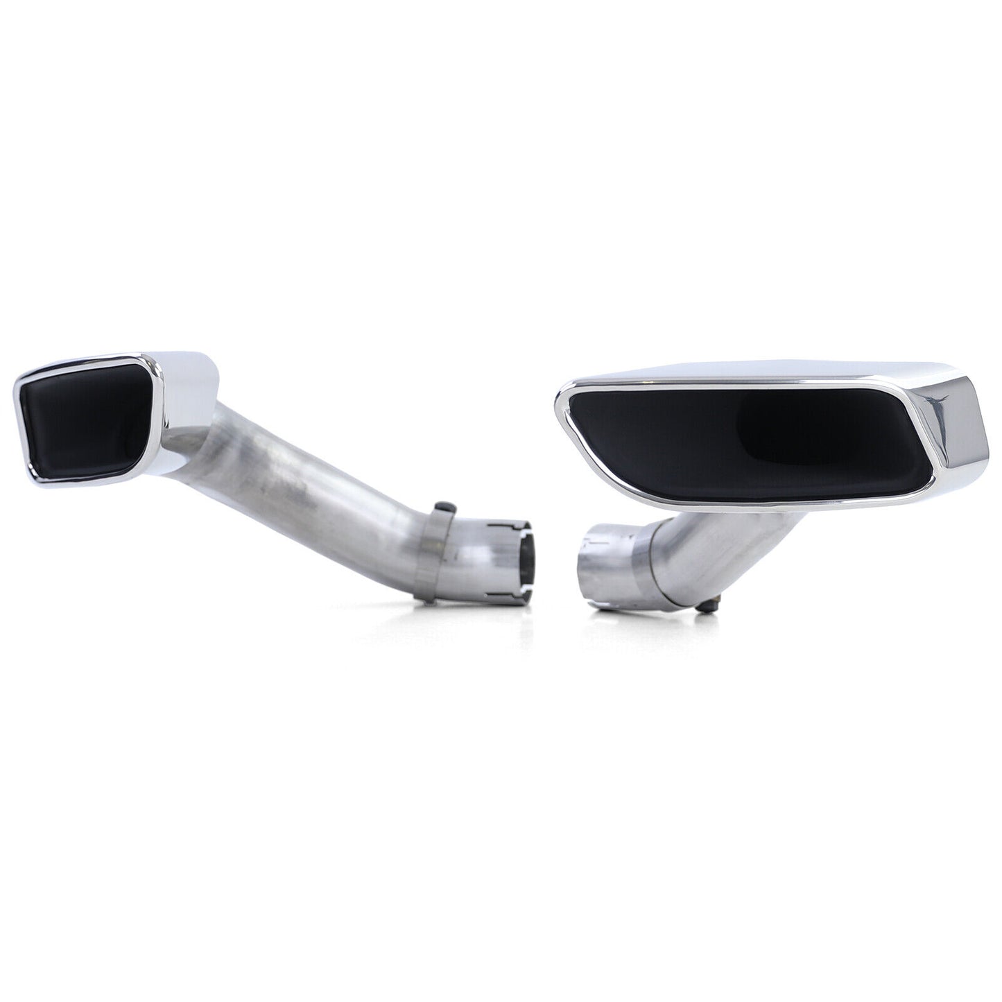 Stainless steel sports exhaust pipe 165x90 mm suitable for BMW X6 E71 